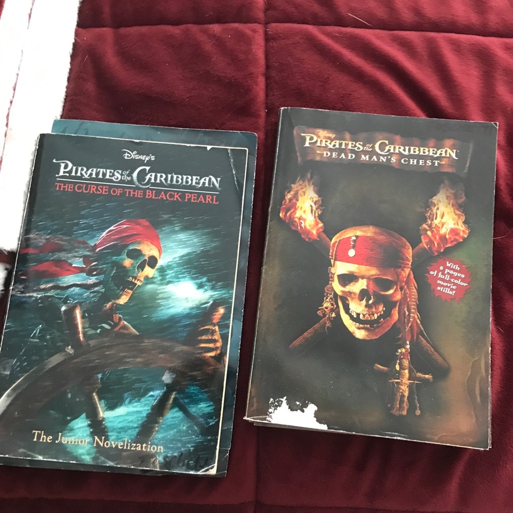 Disney’s Pirates of the Caribbean Books